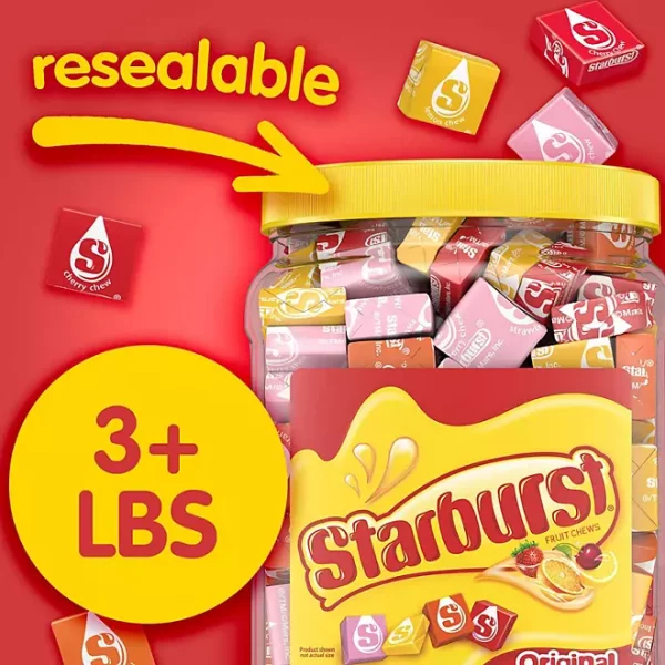 Starburst Original Fruity Chewy Candy, 54 oz. - Image 3