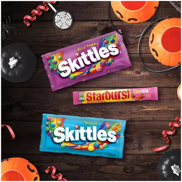 Starburst & Skittles Chewy Candy, Variety Box, Full Size, 30 pk. - Image 6