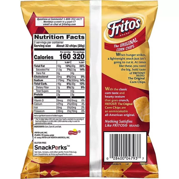 Fritos Original Corn Chips, 2 oz., 64 pk. - Image 3