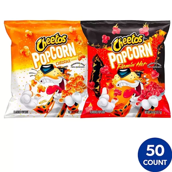 Cheetos Popcorn, Variety Pack, 0.63 oz., 50 pk. - Image 2