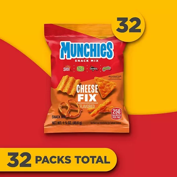 Munchies Snack Mix Cheese Fix, 1.75 oz., 32 pk. - Image 3