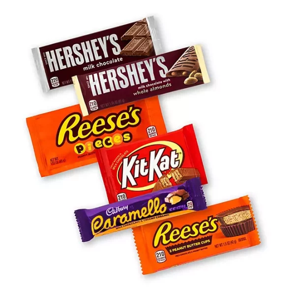 HERSHEY'S Chocolate Lovers Variety Pack Candy Bars, Full Size, 52 pk. - Image 4