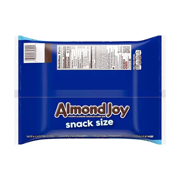 ALMOND JOY Coconut & Almond Chocolate Candy Bar, Snack Size, 60 pcs. - Image 5