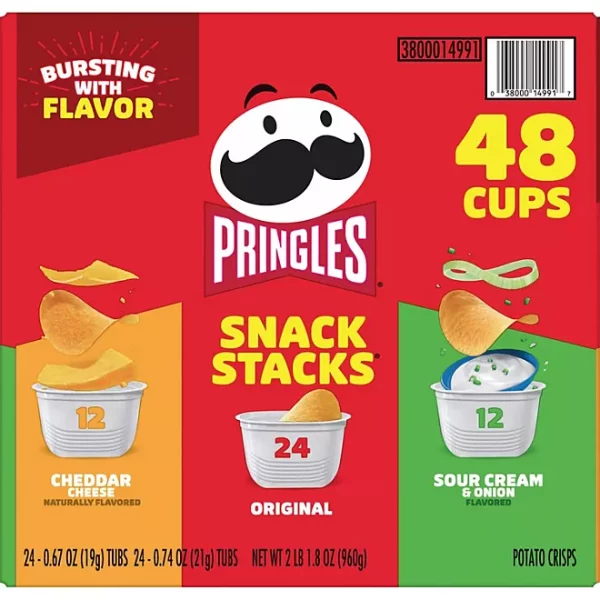 Pringles Snacks Stacks Variety Pack Chips, 48 pk. - Image 3