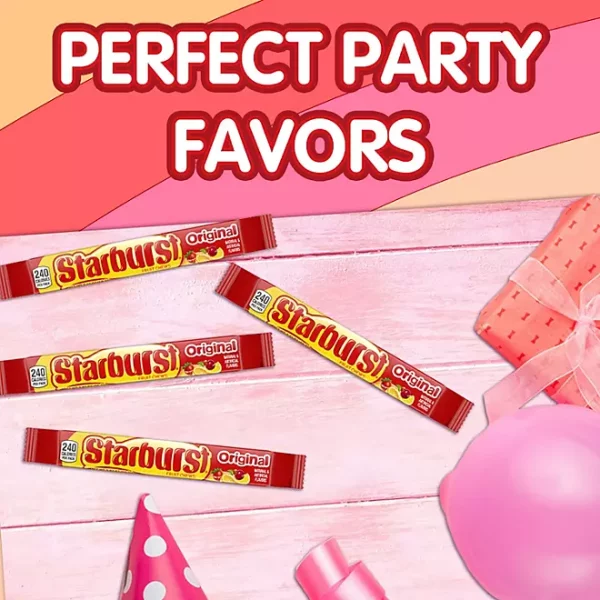 Starburst Original Fruity Chewy Candy, Full Size, 2.07 oz., 36 ct. - Image 6