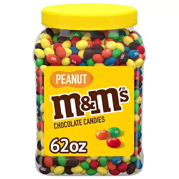 M&M'S Peanut Milk Chocolate Candy, 62 oz. - Image 2