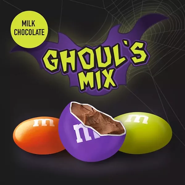 M&M's Ghoul's Mix, Halloween Milk Chocolate Candy, 62 oz. - Image 4