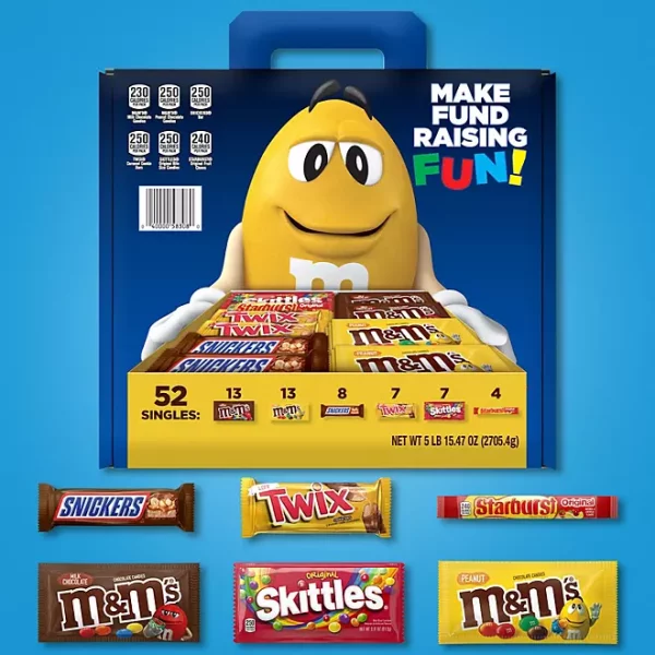 Mars Fundraiser Variety Pack Candy Bars, Full Size, 52 pk. - Image 4