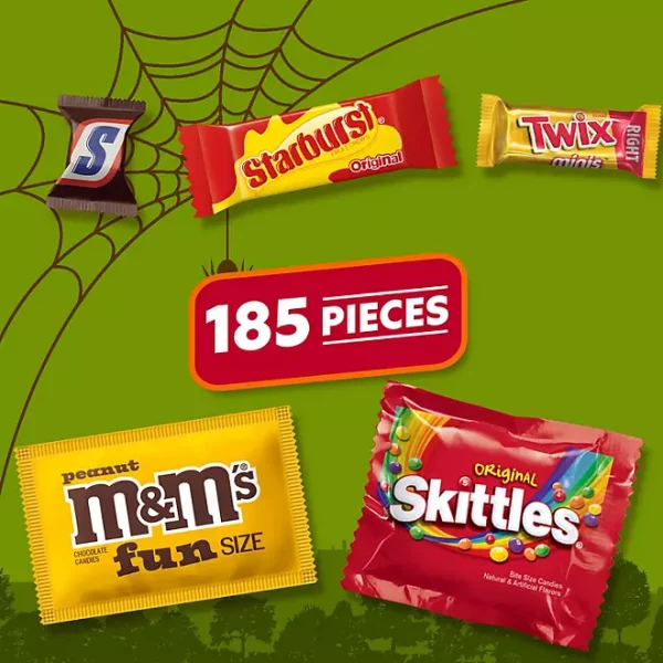 Mars Halloween Variety Pack Candy, Mini & Fun Size, 185 pcs. - Image 2