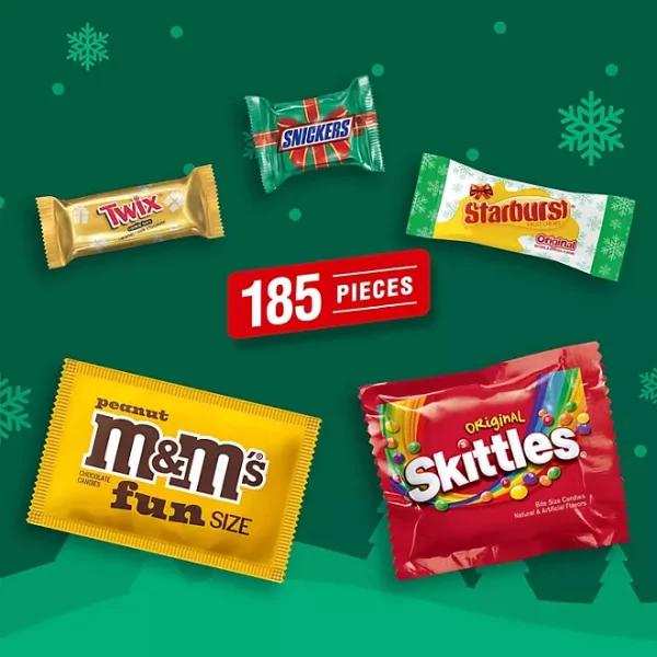 Mars Christmas Variety Pack Candy, 185 pcs. - Image 4