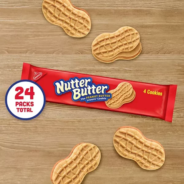 Nutter Butter Peanut Butter Sandwich Cookies, 1.9 oz., 24 pk. - Image 3