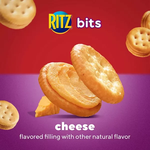 RITZ Bits Cheese Sandwich Crackers, 1.5 oz., 30 pk. - Image 5