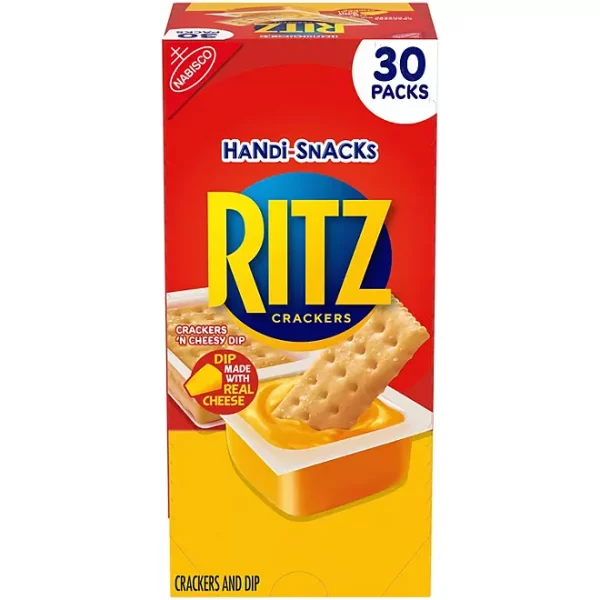 RITZ Handi-Snacks Crackers and Cheese Dip, 0.95 oz., 30 pk. - Image 2