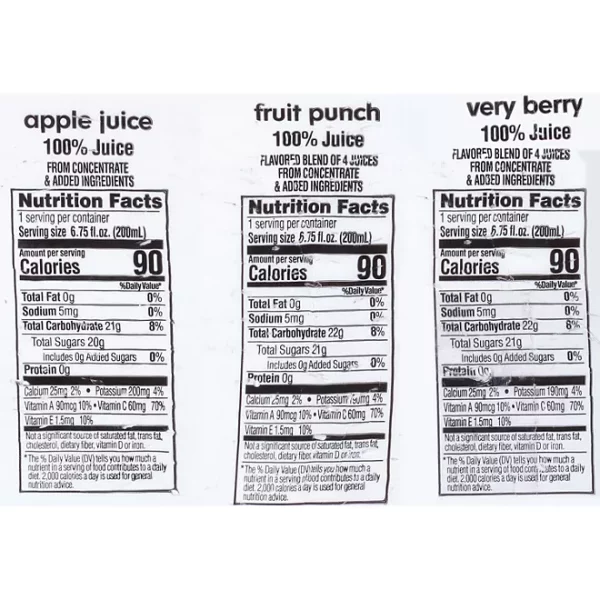 Apple & Eve 100% Juice Variety Pack, 6.75 fl. oz., 36 pk - Image 5