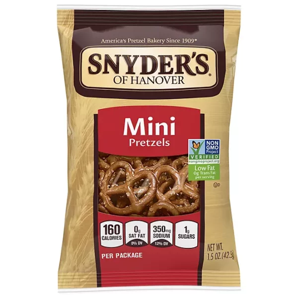 Snyder's Mini Pretzels, 1.5 oz., 60 pk. - Image 3