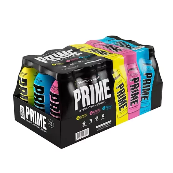 Prime Hydration Drink Variety Pack 2.0, 16.9 fl. oz., 15 pk. - Image 4