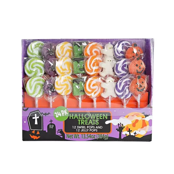 Halloween Jelly & Swirl Pops, 24 ct - Image 2