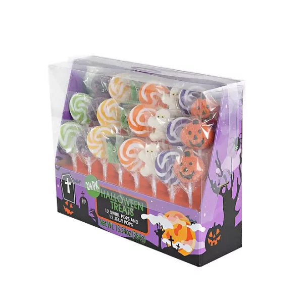 Halloween Jelly & Swirl Pops, 24 ct - Image 3