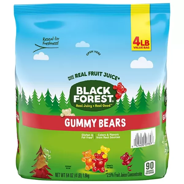 Black Forest Gummy Bears, 4 lbs.