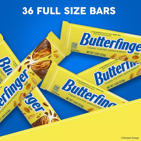 Butterfinger Candy Bars, Full Size, 1.9 oz., 36 pk. - Image 2