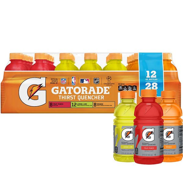 Gatorade Sports Drinks Core Variety Pack 12 fl. oz., 28 pk.