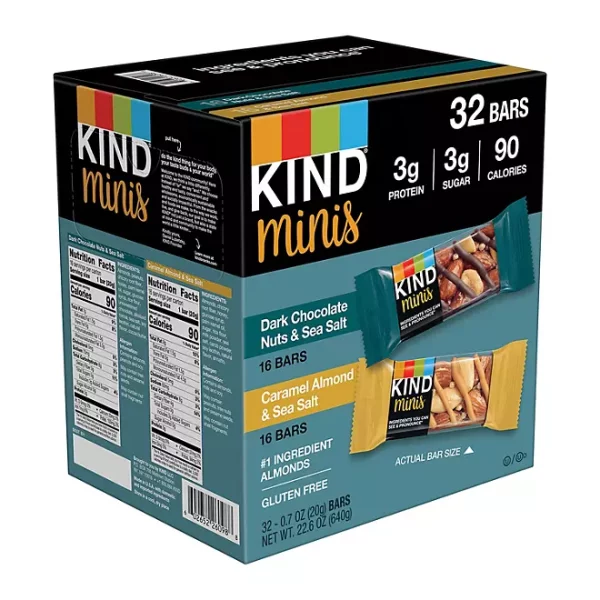 KIND Minis Variety Pack 32 pk.