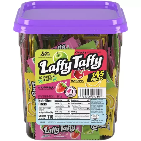 Laffy Taffy Assorted Flavors, 145 pcs.