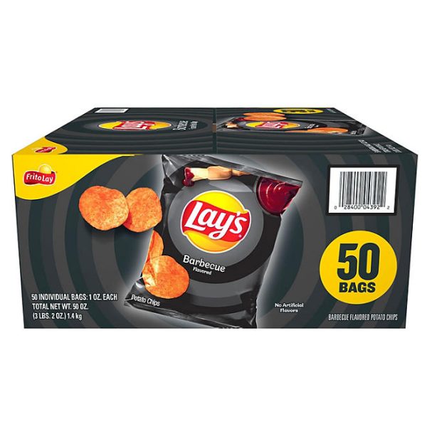 Lay's Barbecue Potato Chips, 1 oz., 50 pk.