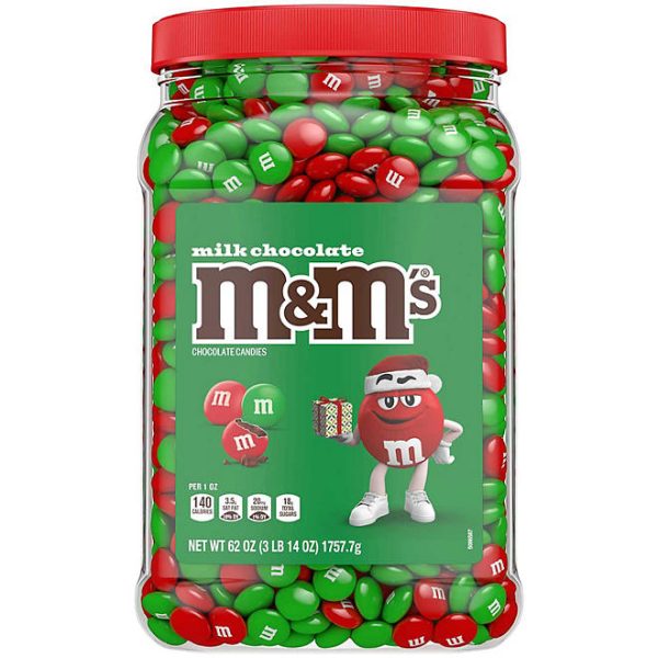 M&M'S Christmas Milk Chocolate Candy, 62 oz. - Image 8