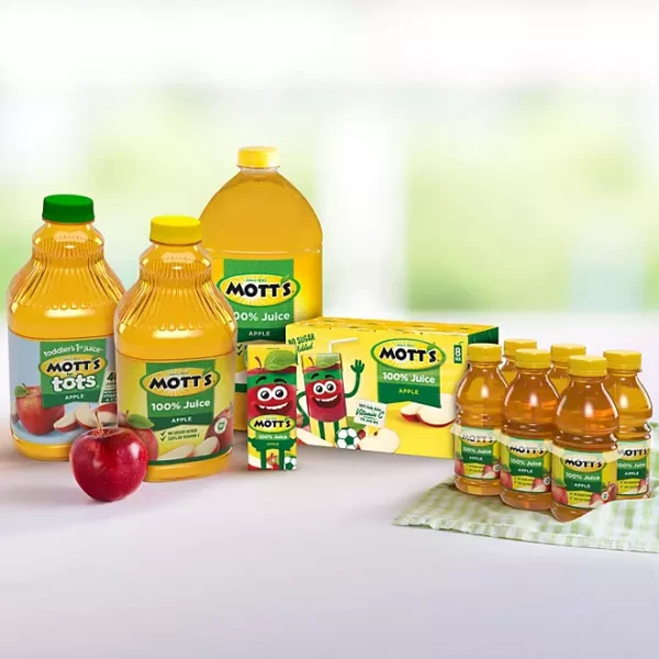 Mott's 100% Original Apple Juice 8 fl. oz. bottles, 24 pk. - Image 5