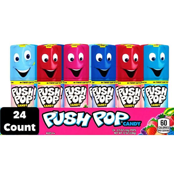 Push Pop Variety Pack Candy, 0.5 oz., 24 ct. - Image 6