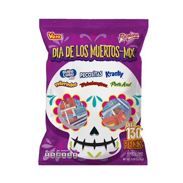 Ricolino Dia de los Muertos Candy, Variety Pack, 5 lb. - Image 5