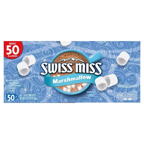 Swiss Miss Marshmallow Hot Cocoa Mix, 50 ct.