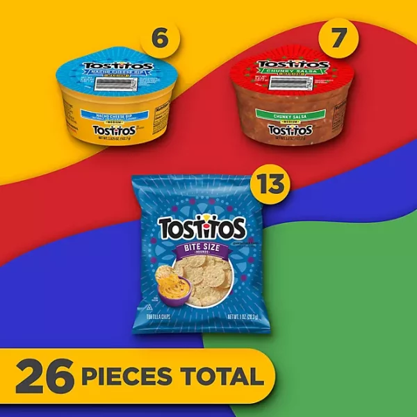 Tostitos Chips & Dip Mix, Variety Pack Snacks, 26 pk. - Image 3