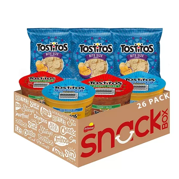 Tostitos Chips & Dip Mix, Variety Pack Snacks, 26 pk.