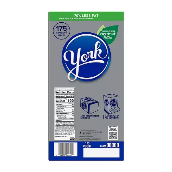 YORK Dark Chocolate Peppermint Patties, 0.48 oz., 175 pcs. - Image 3